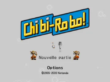 Chibi-Robo! Plug into Adventure! screen shot title